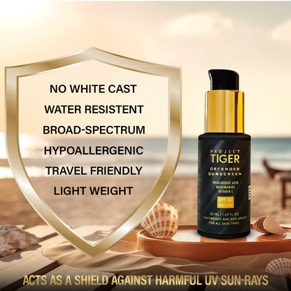 Defender Sunscreen SPF50 by Project Tiger