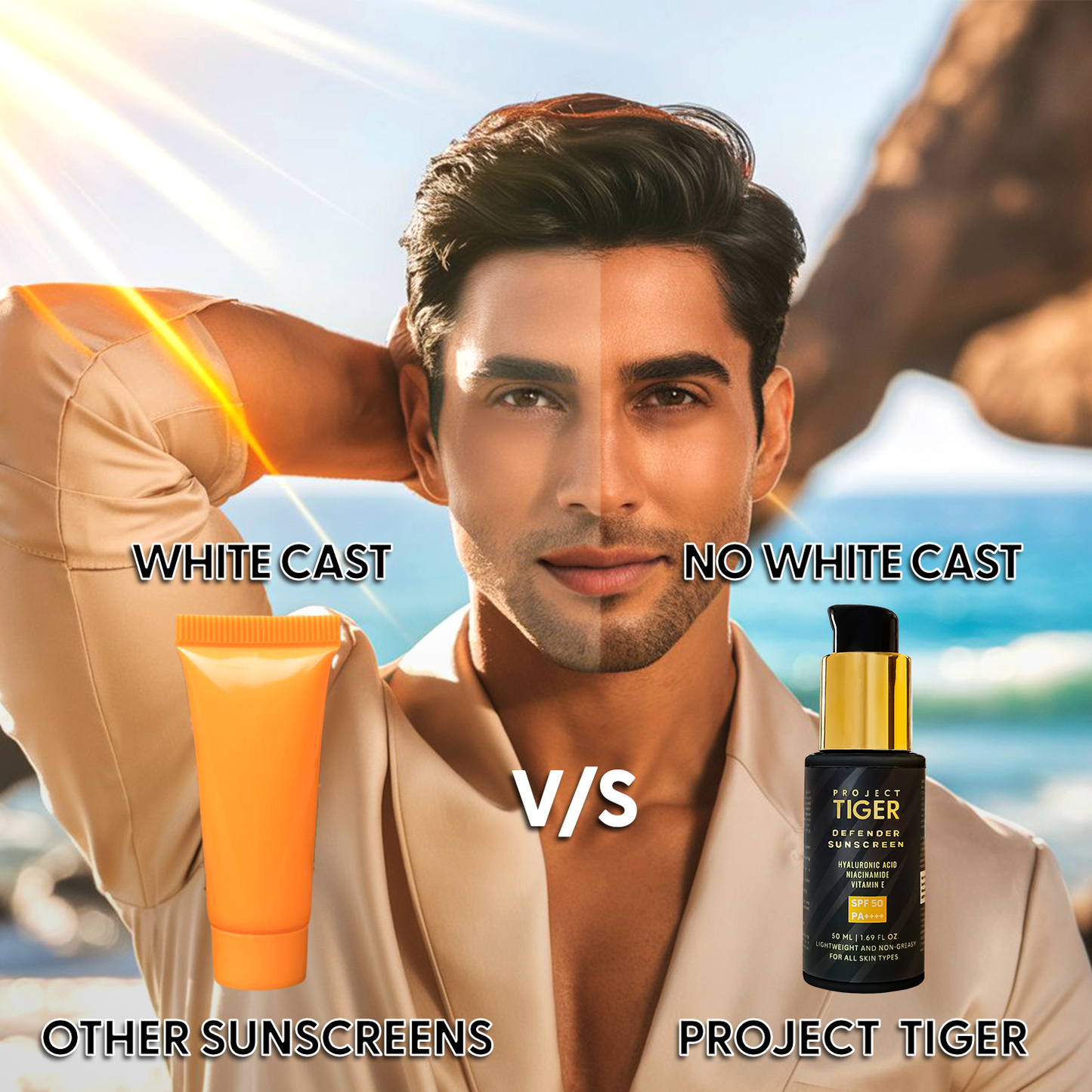 Defender Sunscreen SPF50 by Project Tiger