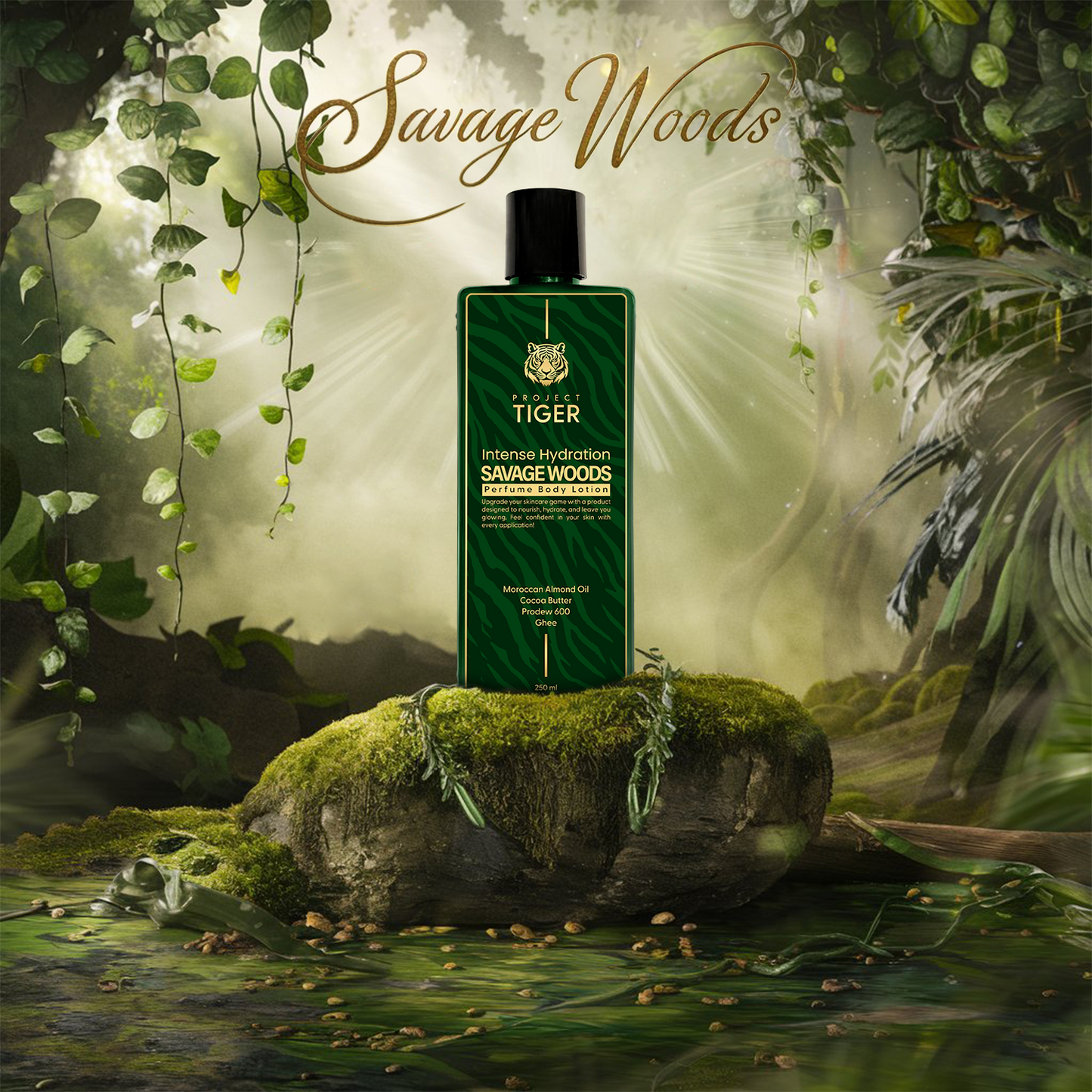 Savage Woods Perfume Body Lotion