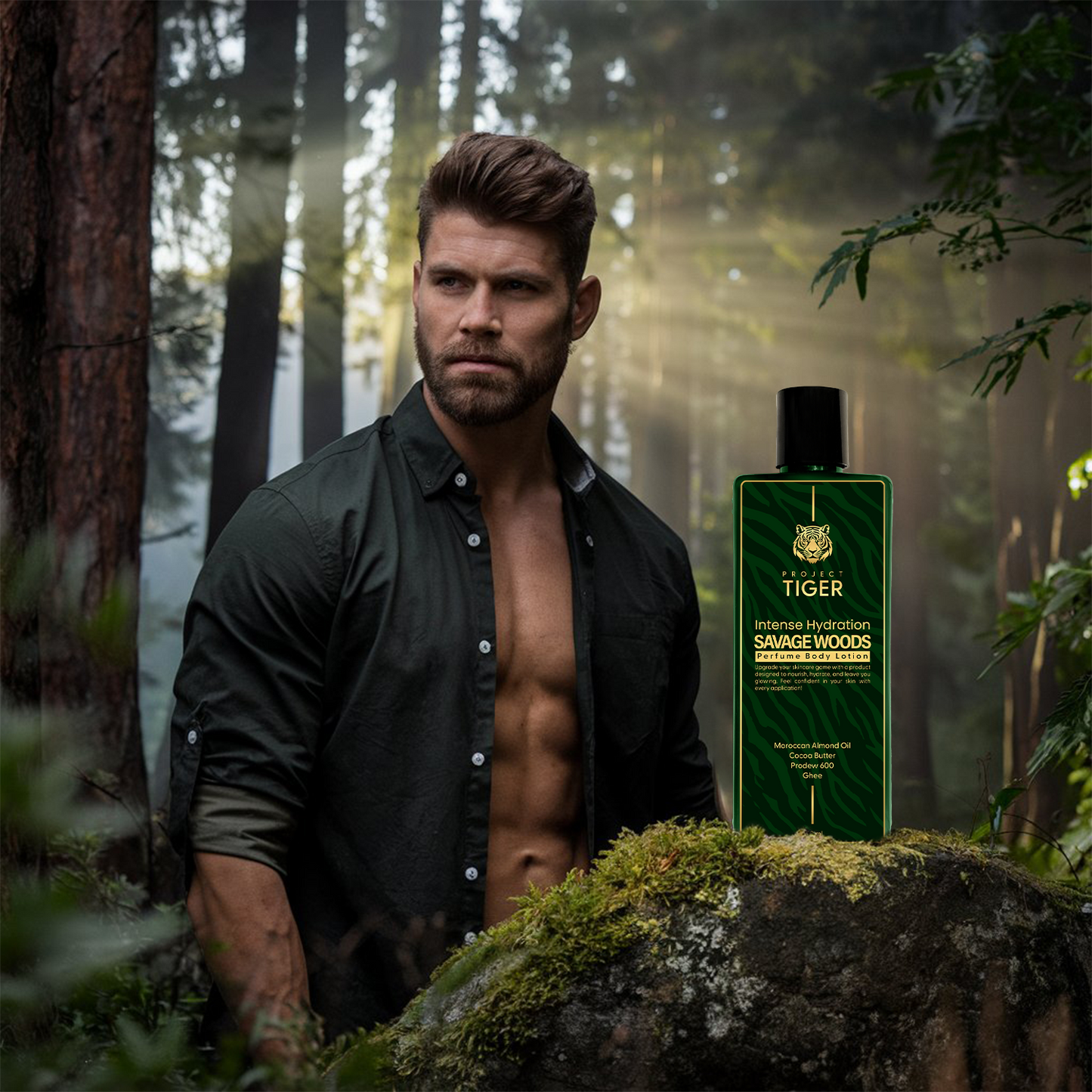 Savage Woods Perfume Body Lotion