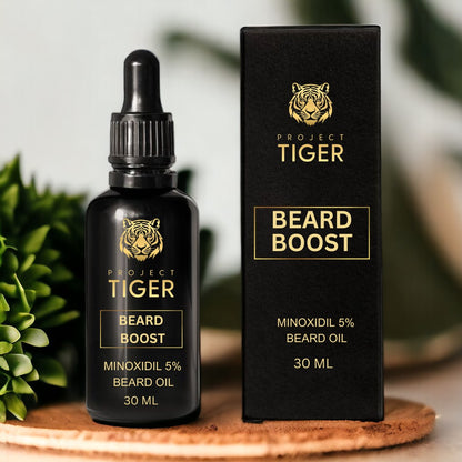 Project Tiger Beard Boost Oil with 5% Minoxidil