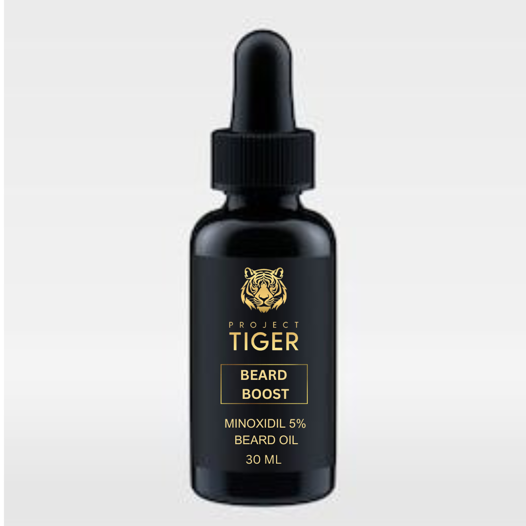 Project Tiger Beard Boost Oil with 5% Minoxidil