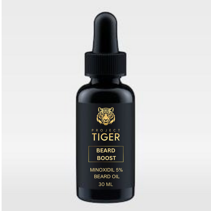 Project Tiger Beard Boost Oil with 5% Minoxidil